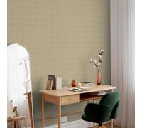 Arthouse Moorish Mosaic Taupe and Gold Wallpaper