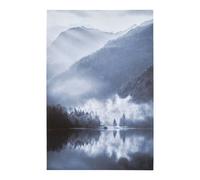 Arthouse Mountain Blue Canvas Art (H)60Cm X (W)40Cm