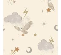 Arthouse Mystical Flight Cream Wallpaper