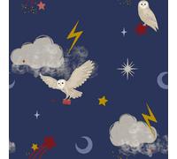 Arthouse Mystical Flight Navy Blue Wallpaper