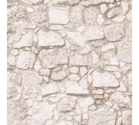 Arthouse Natural Beach Stone Effect Textured Wallpaper Natural Beige Coastal For Living Room, Bedroom & Hallway 923805