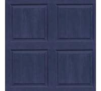 Arthouse Navy Blue Washed Panel Wallpaper - Faux Paneling Effect - Visible Wood Grain Effect - Easy to Install - Paste The Paper - Feature Wall or Full Room Very On-Trend - 909601