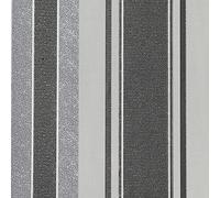 Arthouse Palazzo Stripe Charcoal Wallpaper Textured Vinyl - Metallics - Hard Wearing - Any Room Including Bathroom - Kitchen - Hallway - Bedroom - Full Roll 10.05m (L) X 53cm (W) 290504