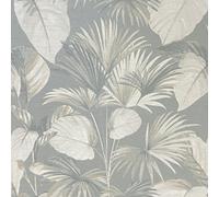 Arthouse Palm Grove Grey Wallpaper 298606 - Heavyweight Jungle Tropical Leaf