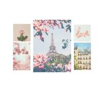 Arthouse Paris In Bloom 5 In 1 Canvas Set
