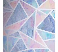 Arthouse Wallpaper Pastel Geo Multi sw12 – Glitter Liquid Marble Effect Pink Lilac Teal