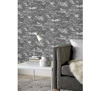 Arthouse Wallpaper - Patina Grey/Silver 297601 - Full Roll