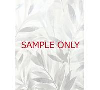 Arthouse Rasch Fiji Leaf Metallic Wallpaper Grey Roll Bedroom Hallway Wall Decor Sample Only