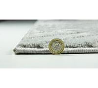 Arthouse Rhythm Sculpt Grey 160 X 230Cm Rug