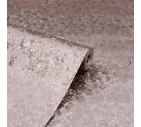 Arthouse Rose Gold Velvet Crush Foil Luxury Textured Vinyl Wallpaper 294300