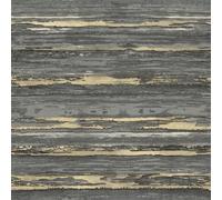 Arthouse Sahara Black & Champagne Wallpaper - 10.05m x 53cm