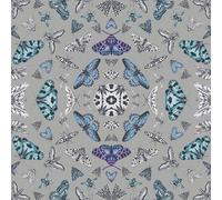 Arthouse Silver Metallic Butterfly Wallpaper Glitter Thick Textured Kids Playroom Bedroom