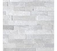 Arthouse Soft Grey Tiled Graphite Slate Effect Wallpaper - Hard Wearing with Subtle Shimmering Metallic Dusting Living Spaces & Feature Walls - Bedroom - Dining - Hallway - Living Areas 295200