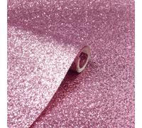 Arthouse Sparkle Sequin Plain Metallic Glitter Shiny Wallpaper Paste The Wall