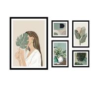 Arthouse Still Life Sage Canvas Art, Set Of 5