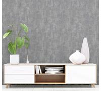 Arthouse Stone Texture Charcoal Grey Wallpaper