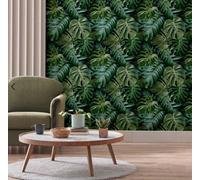 Arthouse Tropical Foliage Palm Leaves Living Wall Green Wallpaper 924108
