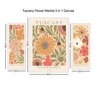 Arthouse Tuscany Flower Market 3 In1 Canvas Set