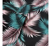 Arthouse Twilight Tropic Black & Green Tropical Leaves Wallpaper 908308