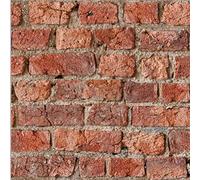 Arthouse Urban Red Brick Effect Wallpaper - Photographic Design - 3D Effect - Living Spaces & Feature Walls - Paste The Paper - Easy to Hang - 53 cm x 10.05 m Roll - Code 696600