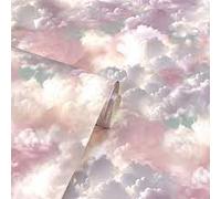 Arthouse Vanilla Skies Pink Children's Wallpaper 924508