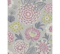 Arthouse Vintage Bloom Painted Unique Flower Motif Modern Wild Flower Pattern Wallpaper 676207