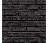 Arthouse Vip Realistic Black Brick Old Brick Stone Wall Wallpaper 623007
