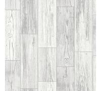 Arthouse VIP Salcombe Wood Grey Wallpaper 693201 - Wood Panel Panelling Cladding by Arthouse