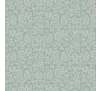 Arthouse Heritage Trail Sage Green Wallpaper Flowers Textured Feature Wall