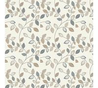 Arthouse Japandi Leaf Trail Natural Wallpaper
