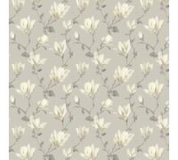 Arthouse Lily Floral Natural Wallpaper