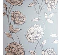 Arthouse Wallpaper Pretty Floral Soft Blue 688002 Full Roll