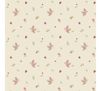 Arthouse Summer Festival Cream & Blush Wallpaper