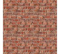 Arthouse Urban Red Brick Effect Wallpaper - Photographic Design - 3D Effect - Living Spaces & Feature Walls - Paste The Paper - Easy to Hang - 53 cm x 10.05 m Roll - Code 696600