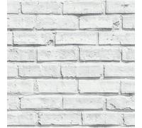 Arthouse White Brick Wallpaper 623004