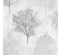 Arthouse Wonderland Tree Mono Wallpaper 256701