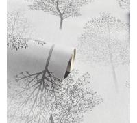 Arthouse Wonderland Wallpaper in Mid Grey Arthouse Mid Grey