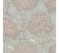 Arthouse Woodland Scene Wallpaper in Green Arthouse Green