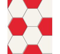 Arthouse Zed Decor Liverpool Football Themed Kids Room, Nursery, Boys Wallpaper Red Wallpaper E100211Ah