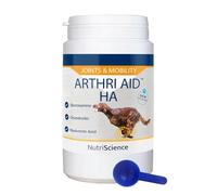 ArthriAid HA Omega Joint Powder Pets Supplement 400g- Glucosamine, Chondroitin, MSM, Hyaluronic Acid & Omega 3 - Supports Mobility, Cartilage Repair & Joint Health in Active or Aging Dogs & Cats