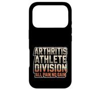 Arthritis Athlete Division All Pain No Gain Case for iPhone 17 Pro