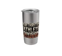 Arthritis Athlete Division All Pain No Gain Stainless Steel Insulated Tumbler