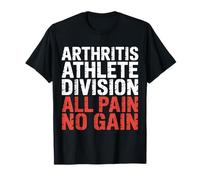 Arthritis Athlete Division All Pain No Gain |- T-Shirt