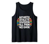 Arthritis Athlete Division All Pain No Gain - Tank Top