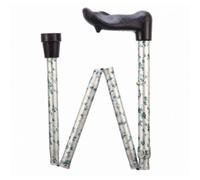 Arthritis Grip Cane - Folding, Adjustable, Left Handed - Ivy