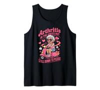 Arthritis in The Knees Still D0wn to Please Senior Scooter Tank Top
