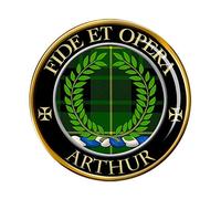 Arthur ancient Scottish Clan Pin Badge