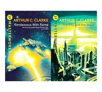Arthur C. Clarke Collection - SF Masterworks of Space Exploration & Human Discovery in Rendezvous with Rama & The City and the Stars (2-Book Set)