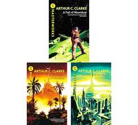 Arthur C. Clarke Collection - SF Masterworks of Space Exploration & Technological Wonders in A Fall of Moondust, Fountains of Paradise & The City and the Stars (3-Book Set)