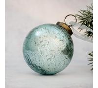 Arthur Cameron Antique Foil Glass Hanging Christmas Decorations | Bauble | Ornament (3", Mint)